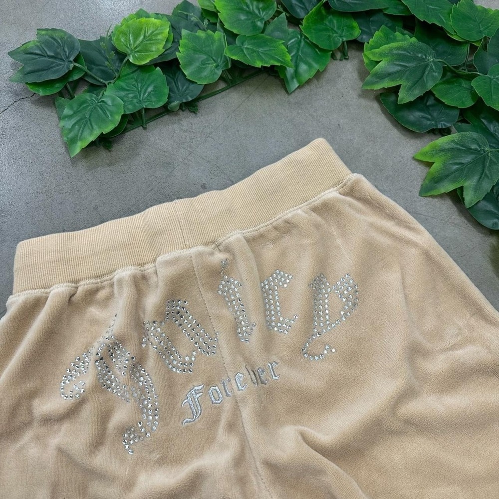 Juicy Couture Rhinestone Velour Jogger Sweatpants